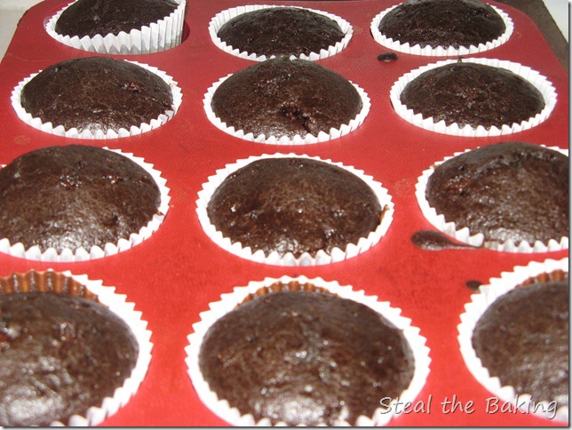 Mexican chocolate chocolate cupcakes